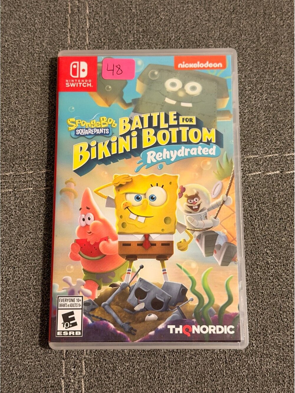 SpongeBob SquarePants Battle for Bikini Bottom Rehydrated for Nintendo Switch